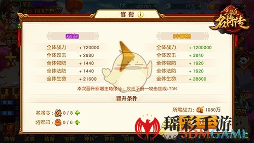 《三国杀名将传》官衔系统介绍